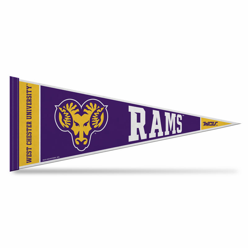 West Chester Golden Rams Rally Soft Felt Pennant (12x30")