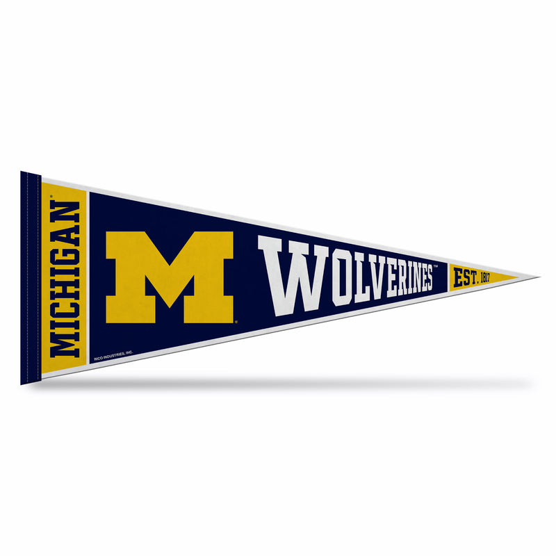 Michigan Wolverines Rally Soft Felt Pennant (12x30")