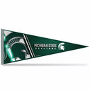 Michigan State Soft Felt 12" X 30" Pennant With Header Card