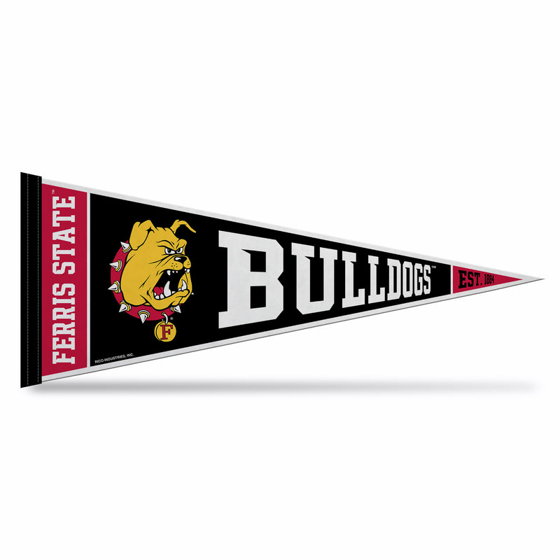 Ferris State Bulldogs Rally Soft Felt Pennant (12x30")