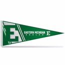 Eastern Michigan University Soft Felt 12" X 30" Pennant With Header Card