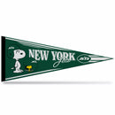 New York Jets Peanuts Game Day Soft Felt Pennant