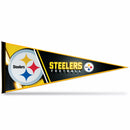 NFL Rico Industries Pittsburgh Steelers 12" x 30" Soft Felt Pennant - EZ to Hang