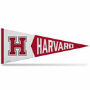 Harvard Crimson Alternate Soft Felt 12" X 30" Pennant With Header Card