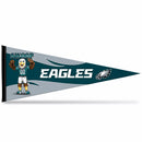 Eagles Mascot Carded Soft Felt Pennant (12X30")