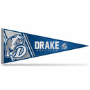 Drake University Soft Felt 12" X 30" Pennant With Header Card