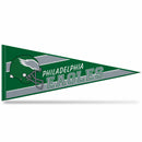 Philadelphia Eagles Gray and Kelly Green Alternate Retro Design Soft Felt Pennant (12x30")