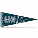 Philadelphia Eagles 2025 Super Bowl LIX Bound Soft Felt 12X30 Pennant