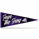 TCU Team Slogan Soft Felt 12X30 Pennant - "Fear The Frog"