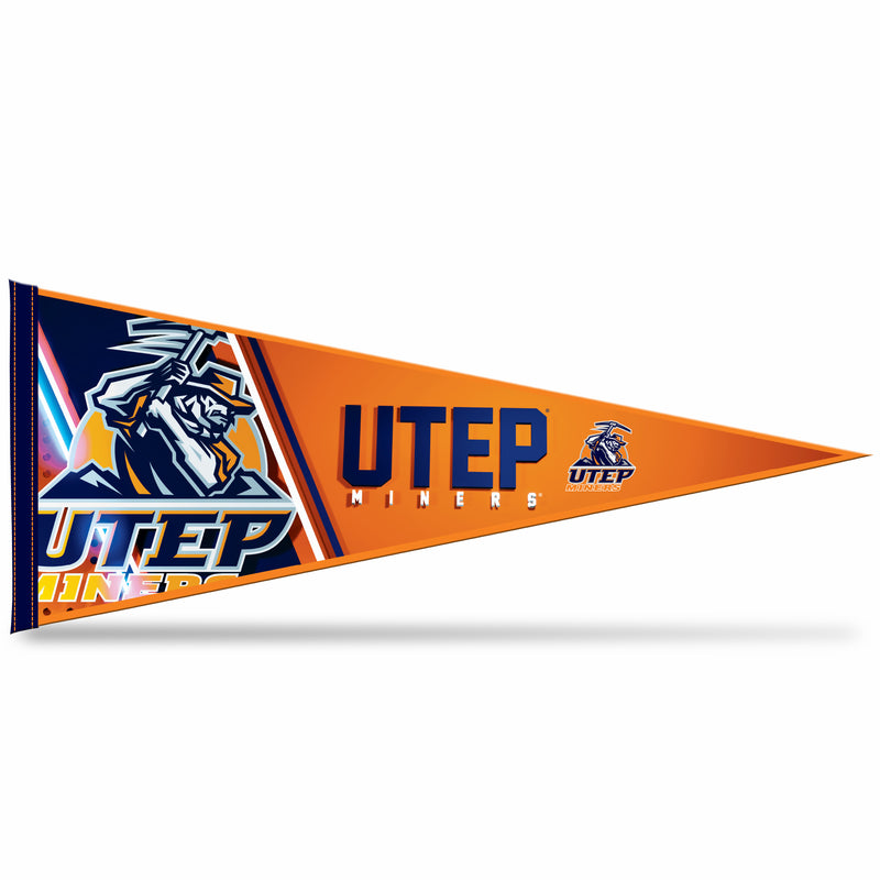 University of Texas at El Paso (UTEP) 12x30 Soft Felt Pennant