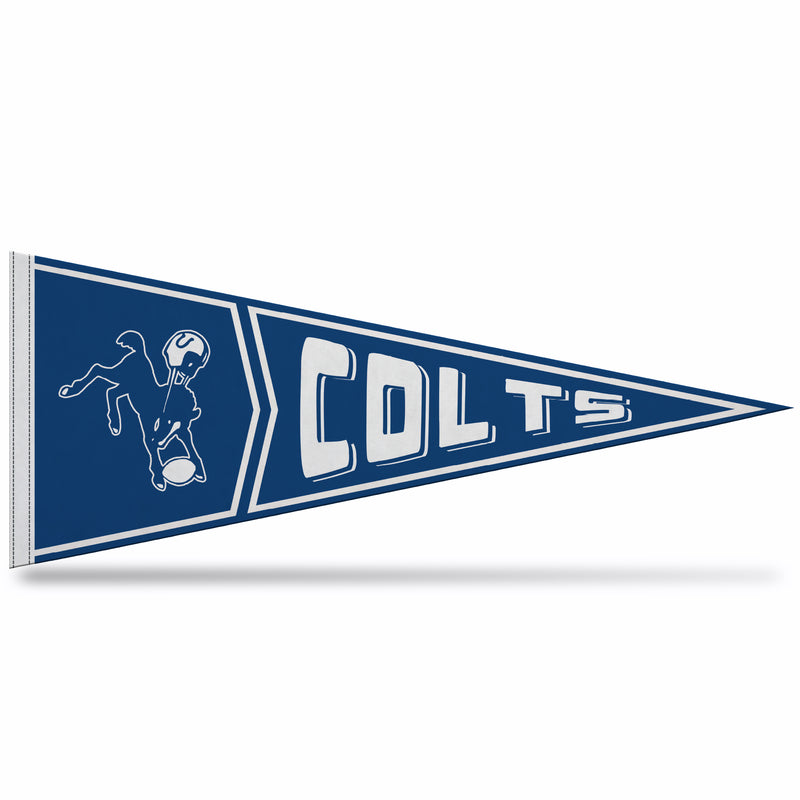 Colts Retro Design Soft Felt Carded Pennant (12" X 30")