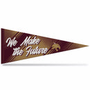 Texas State Team Slogan Soft Felt 12X30 Pennant - "We Make The Future"