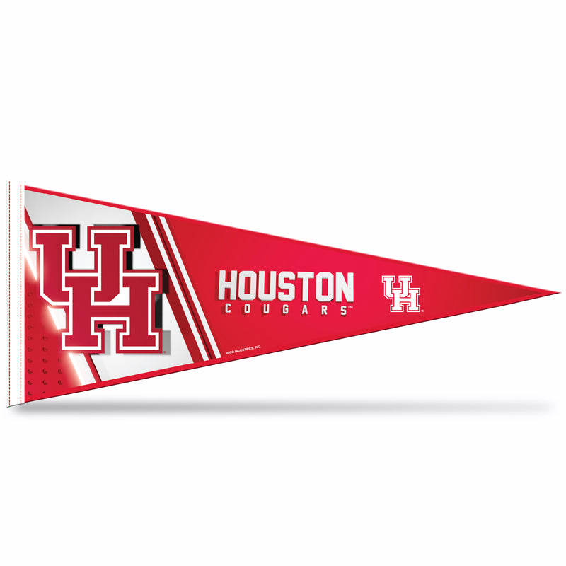 Houston Carded Soft Felt Pennant (12X30)