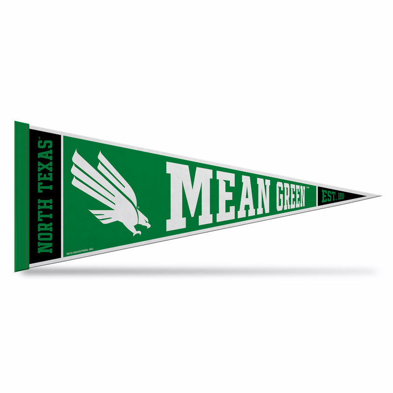 North Texas Mean Green Rally Soft Felt Pennant (12x30")