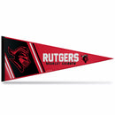 Rutgers Scarlet Knights Soft Felt 12" X 30" Pennant With Header Card