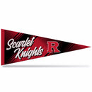 Rutgers Team Slogan Soft Felt 12X30 Pennant - "Scarlet Knights"