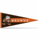 NFL Rico Industries Cleveland Browns 12" x 30" Soft Felt Pennant - EZ to Hang