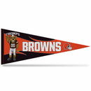 Cleveland Browns Soft Felt Pennant (12x30") - Chomps