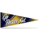 Cal Berkeley Team Slogan Soft Felt 12X30 Pennant - "Go Bears"