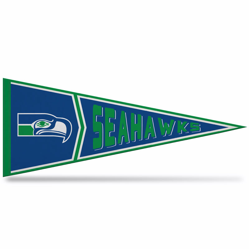 Seahawks Retro Design Soft Felt Carded Pennant (12" X 30")