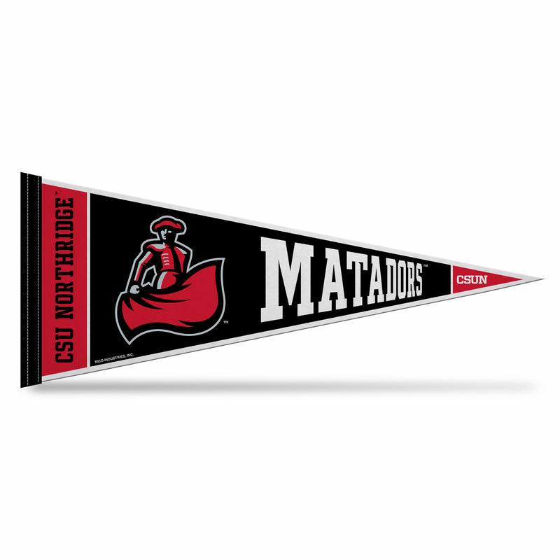 Cal State Northridge Matadors Rally Soft Felt Pennant (12x30")