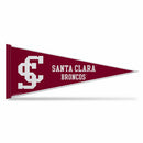 Santa Clara Broncos Rally Soft Felt Pennant (12x30")