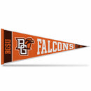 Bowling Green State University Rally Design Soft Felt 12" X 30" Pennant With Header Card