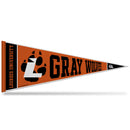 Lourdes Gray Wolves Rally Design Soft Felt Pennant