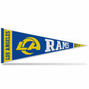Los Angeles Rams 12x30 Rally Design Soft Felt Pennant