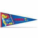 NCAA Rico Industries Kansas Jayhawks 12" x 30" Soft Felt Pennant - EZ to Hang