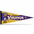 NFL Rico Industries Minnesota Vikings 12" x 30" Soft Felt Pennant - EZ to Hang