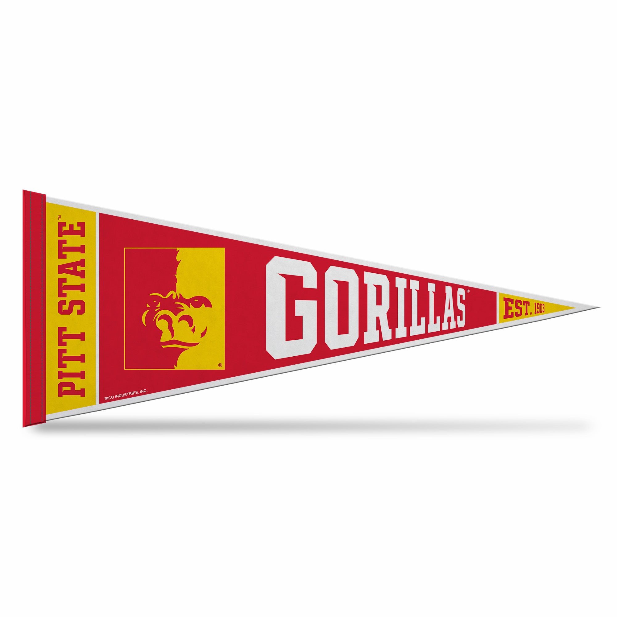 Grambling State Tigers 12x30 Felt Pennant – College Flags And Banners Co. NCAA Black - View #2