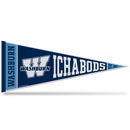 Washburn Rally Design Soft Felt 12" X 30" Pennant With Header Card