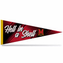 Maryland University Team Slogan Soft Felt 12X30 Pennant - "Hell In A Shell"