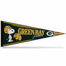 Green Bay Packers Peanuts Game Day Soft Felt Pennant