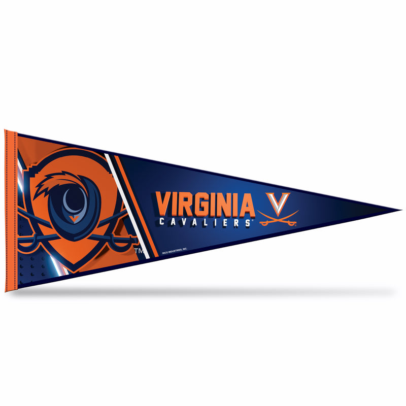 Virginia University Soft Felt Pennant (12X30" - Carded)