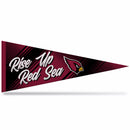 Cardinals - AZ Team Slogan 12" x 30" Soft Felt Pennant