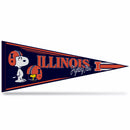 Illinois Fighting Illini Peanuts Game Day Soft Felt Pennant