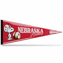 Nebraska Cornhuskers Peanuts Game Day Soft Felt Pennant