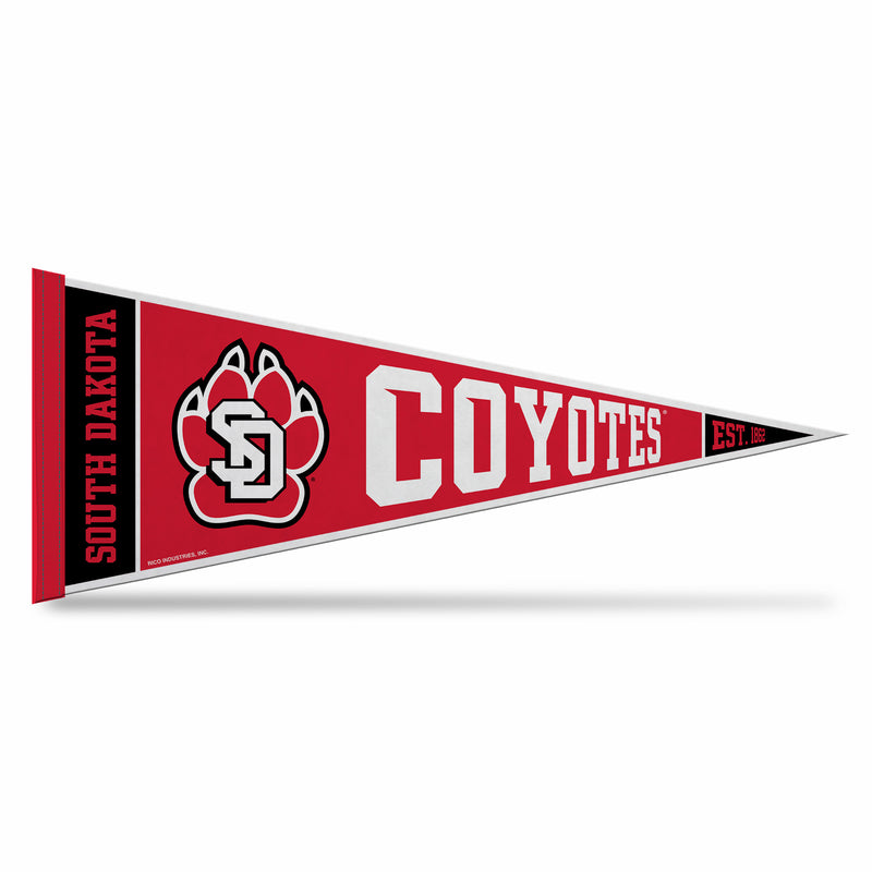 South Dakota Coyotes Rally Soft Felt Pennant (12x30")