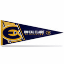 Wisconsin - Eau Claire Soft Felt 12" X 30" Pennant With Header Card