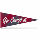 Washington State University Team Slogan Soft Felt 12X30 Pennant - Go Cougs