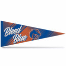 Boise State Team Slogan Soft Felt 12X30 Pennant - "Bleed Blue"