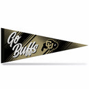 Colorado University Team Slogan Soft Felt 12X30 Pennant - Go Buffs