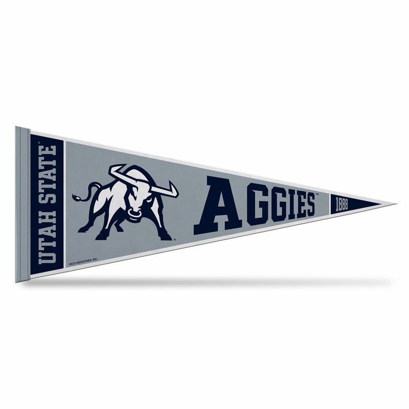 Utah State Aggies Rally Soft Felt Pennant (12x30")