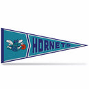 Hornets Retro Design Soft Felt Carded Pennant (12" X 30")