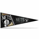 NBA Rico Industries Brooklyn Nets 12" x 30" Soft Felt Pennant - EZ to Hang
