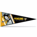 NHL Rico Industries Pittsburgh Penguins 12" x 30" Soft Felt Pennant - EZ to Hang