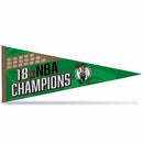 Boston Celtics 18 Time NBA Champions Soft Felt Pennant (12X30)