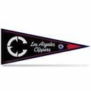 Clippers Secondary Logo Black Soft Felt Pennant (12" X 30")